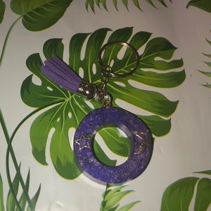Letter O keychain